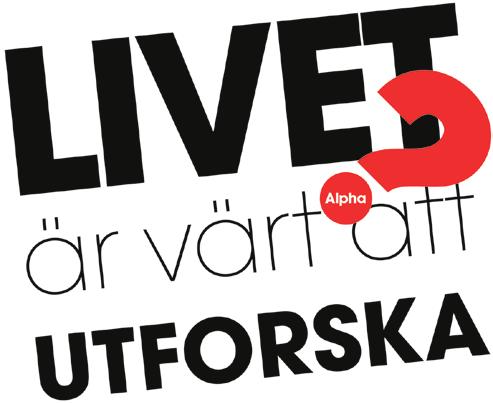 Därefter samtalar vi omkring ämnet där varje deltagare kan ställa frågor och bidra med sina åsikter. Välkommen med på upptäcksresan! Läs mer på: www.sverige.alpha.