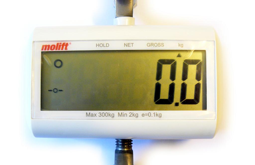 Vågens display BMI-värde HOLD indikering Nettovikt Vikt i Vikt i indikering pund kg Knapparnas funktioner ON/OFF/ZERO/TARE Tryck här för att sätta på vågen, håll in i tre sekunder för att stänga av