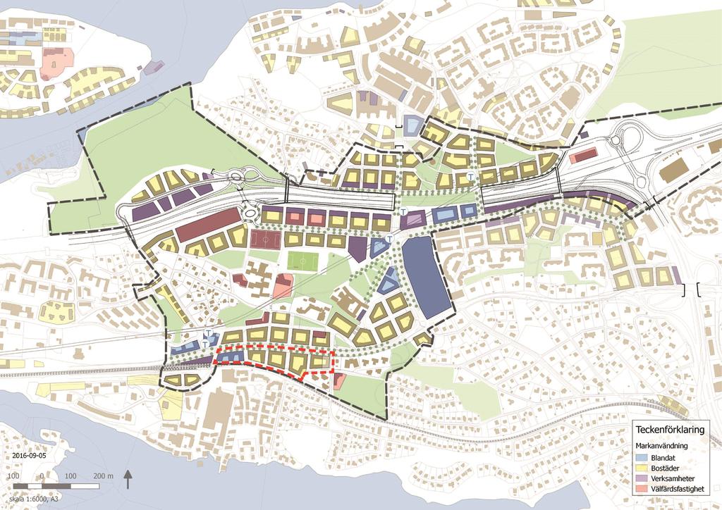 STARTPROMEMORIA 3 (10) Hållbart resande Skapa rum för verksamheter, blandad bebyggelse och mötesplatser Anpassning till framtida klimat 2.