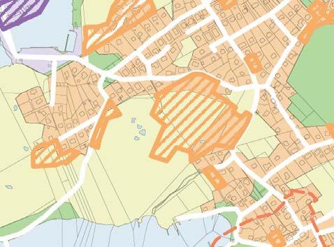 Utdrag ur fördjupad översiktsplan för Styrsö Detaljplan Norra och östra delen av planområdet omfattas av detaljplan, aktnummer F XIV 2226, och anges som allmänplatsmark park.