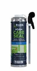 FOGSKUM FOG & TÄTNING B C E F A D FOAM ALL SEASON FOAM ALLROUND FOAM FLEX FOAM CARE SEAL M1-klassat fogskum året runt Fogskum för hela bygget Permanent flexibel upp till ±20% För dig med höga