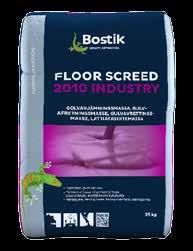 GOLVAVJÄMNING 1055 FIBER MAXI 1070 GYPSUM 2010 INDUSTRY För tjocka skikt i badrum Självutjämnande på besvärliga underlag.