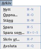 2010-03-08 Gömma verktygsfä ltet Göra aktuell text till fetstil Göra aktuell text till kursiv
