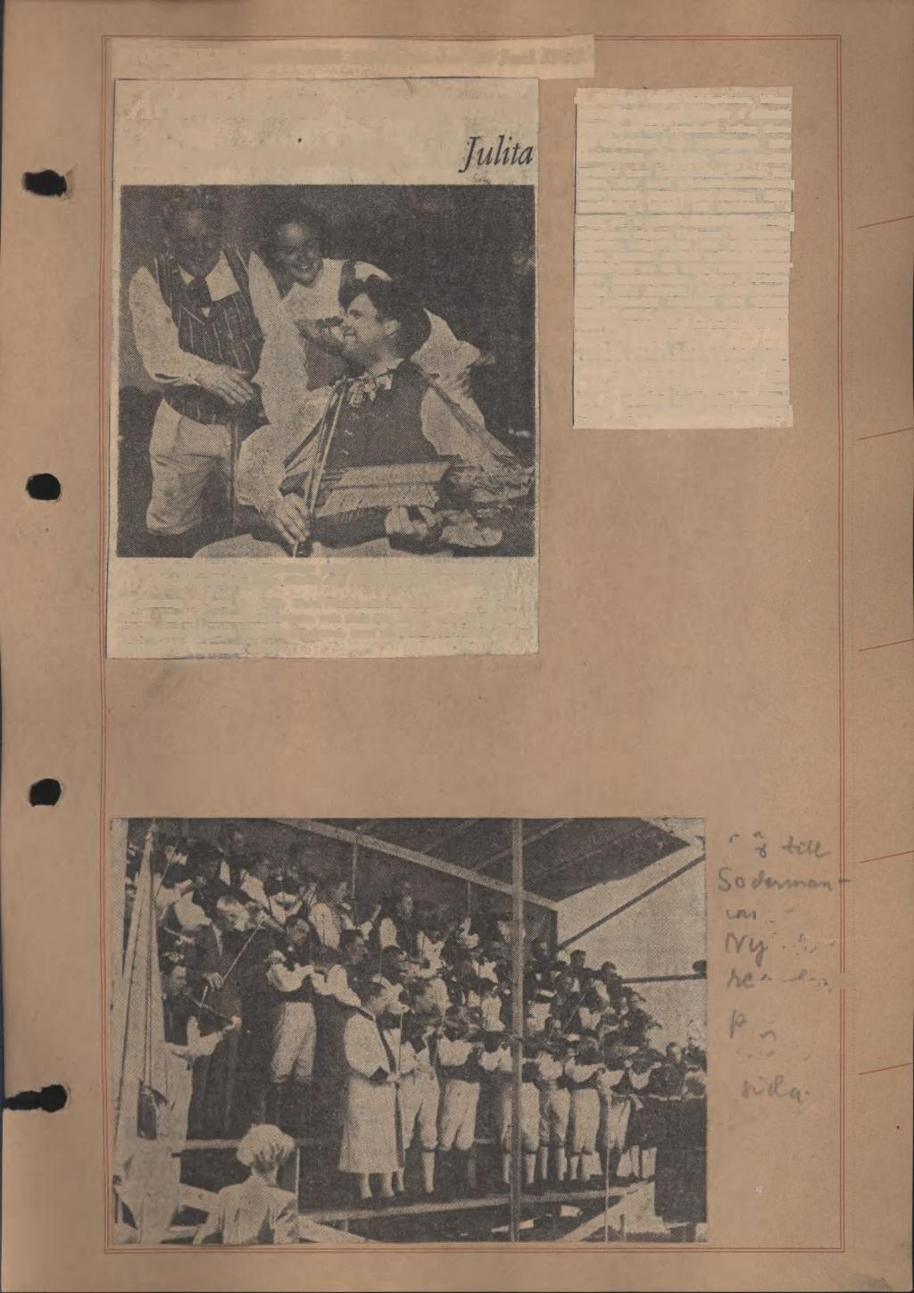 STOCKHOLMS-TIDNINGEN Söndagen den 26 Juni 1955 Arbogaingenjör blåste hummel på spelmansjubileum i i Ett par tusen soldyrkare, hembygdsvänner och firare 1 största allmänhet var samlade kring denna