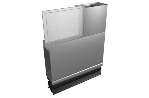 1.3.6.3 Bottentätning Installerad på underkanten av bottenpanelen, för att fungera som en barriär samt stötdämpare.