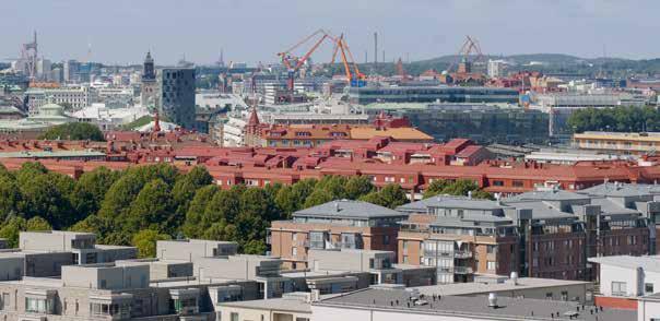 ÅRETS VERKSAMHET Finansnettot 2017 Framtidenkoncernens finansnetto uppgick under 2017 till -100 mnkr (-422), en förbättring med 322 mnkr.