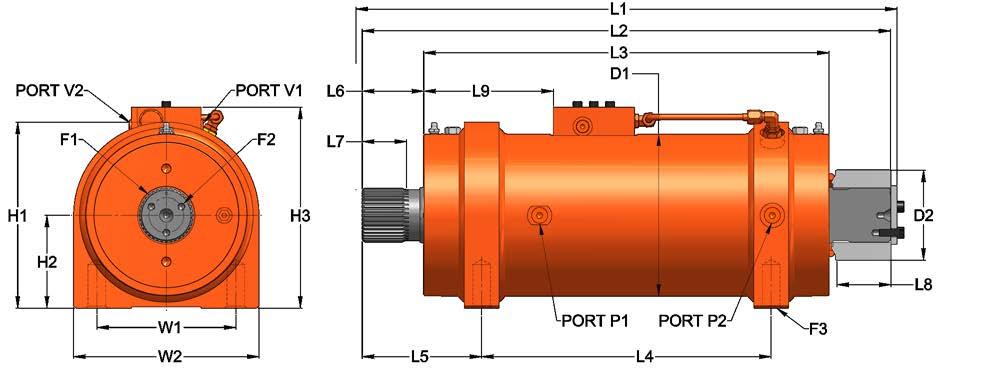 T-Serien Specifikationer T20-60, 200 Rotation T20-60 T20-25,