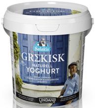 SALAKIS TURKISK YOGHURT Förpackning 1 kg hink Art nr: 10410 SALAKIS GREKISK YOGHURT Förpackning 1