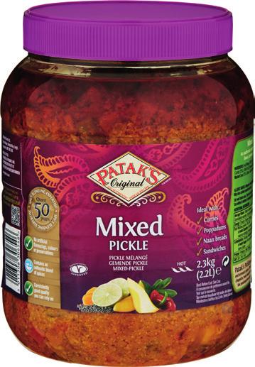 pri 155,00 Tandoori Marinadpata Chilli Pickle 2,2 kg Tikka Maalapata 2,3 kg