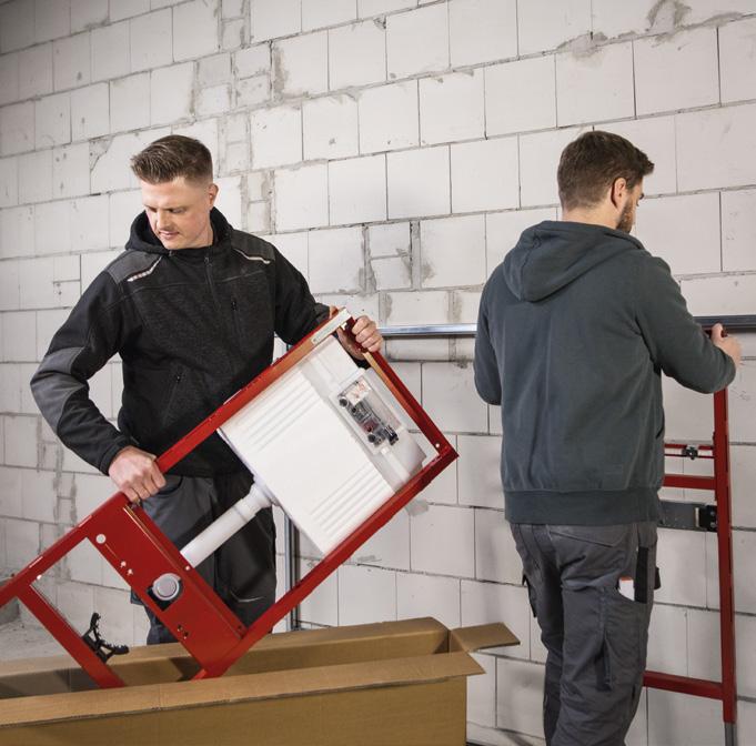 VÄL GENOMTÄNKTA PRODUKTER Uppnå ditt mål säkert, nå resultat snabbt Säkerhetssigillet Hörnventiler, förstärkta slangar och påfyllningsventiler på cisterner är prefabricerade och testade.