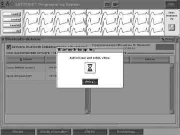 Kontrollera att knappen Aktivera Bluetooth på Bluetooth -fliken är markerad (se Figur 10 på sidan 15). 2. Klicka på fliken Allmän information längst ned på skärmen. 3.