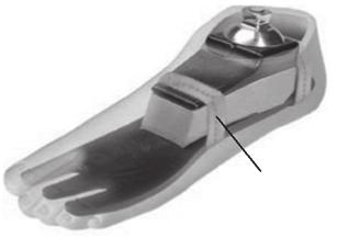Protesfötter K2 Sensation En fot för väldigt lågaktiva brukare. K2 är en fullängdsfot som främst ger en komfortabel gång för den lågaktiva brukaren och har även en viss multiaxiell funktion.