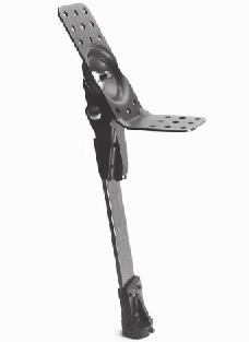 Protesknäleder littig Höftledssystem/Strut Littig höftledssystem är ett system med energilagrande kolfiberfjäder, kallad Strut, mellan knä- och höftled.