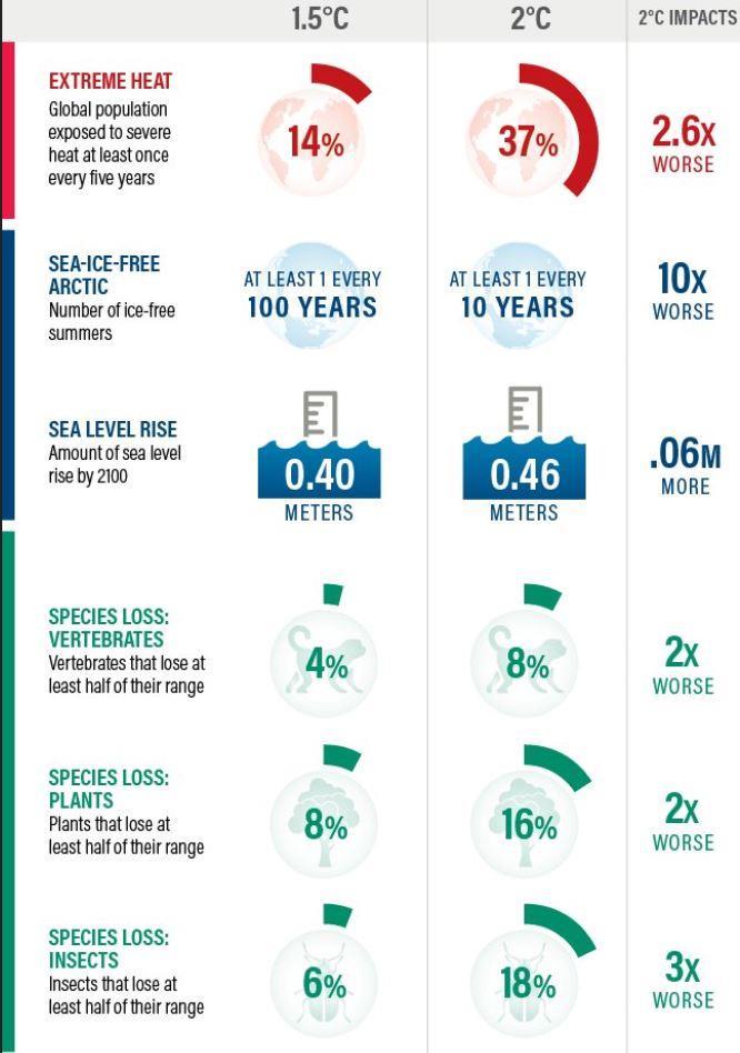 Infographic of IPCC