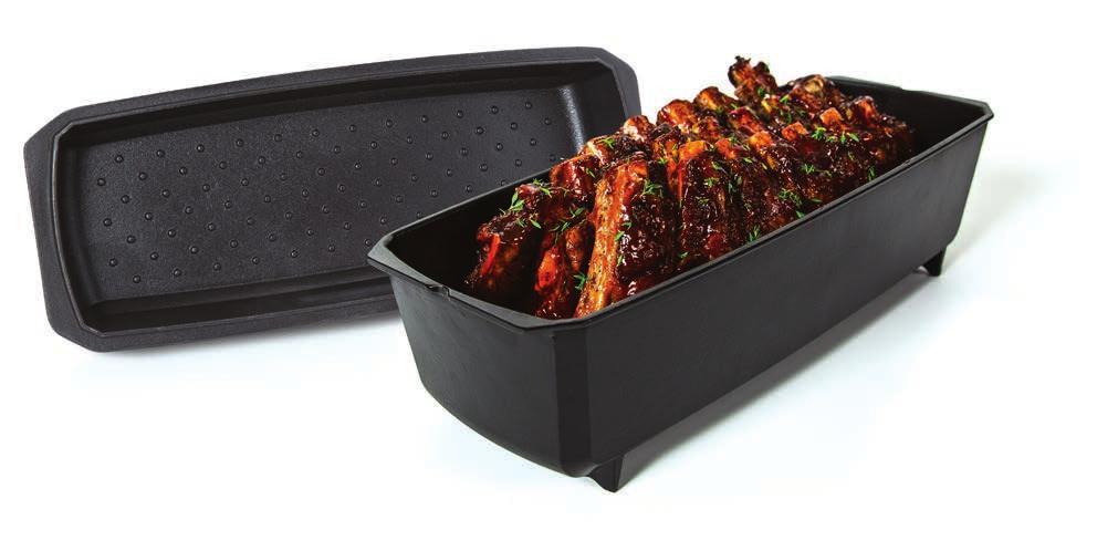 69470 Fajitapanna Fajitapanna i kraftig gjutjärn för fajitas eller annat som ska sauteras på grillen.
