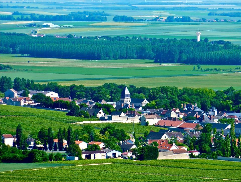 Vi bor i den fridfulla byn Ay 5km från Epernay och med gångavstånd till vinfält och närliggande producenter - Deutz, Bollinger, Henri Giraud, Goutorbe, mfl.