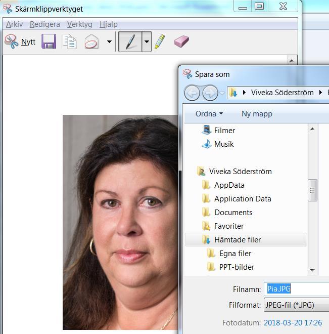 Spara som jpg-fil i lämplig mapp. Öppna Outlook Web App, adress https://owa.greencargo.