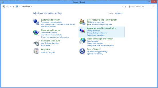 Windows 8 För Windows 8: Högerklicka och klicka på Alla appar längst ner till höger