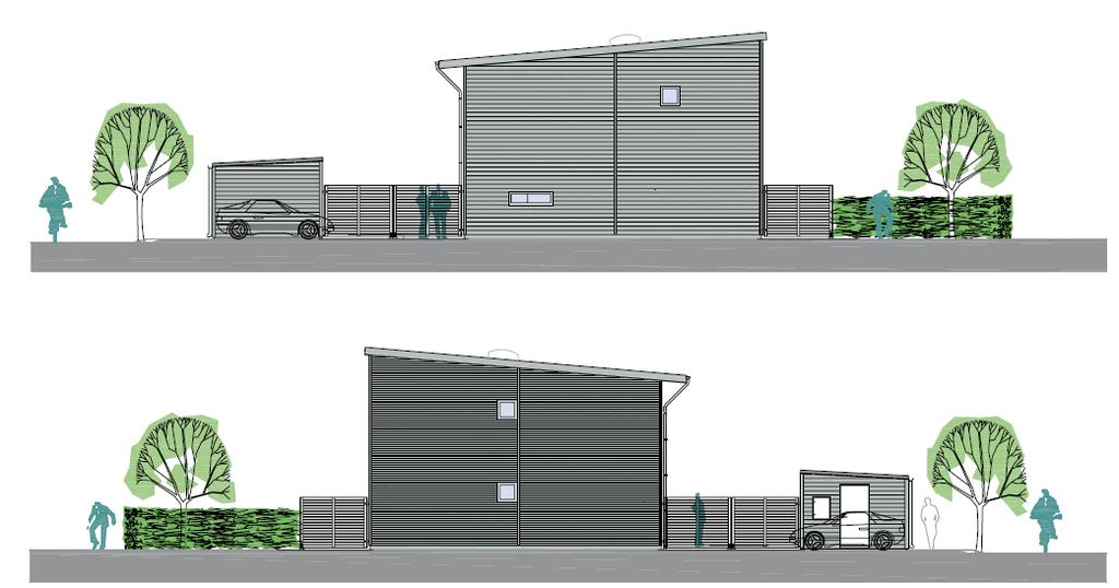 Exempel på fasad för ny bebyggelse Service och arbetsplatser Planområdet ligger i området Mariekälla, drygt 1 kilometer från