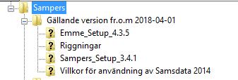 Var hittas underlag och information om prognoserna Trafikverkets FTP Sampers