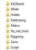 Mapparna Ny mapp Script för Pythonscript