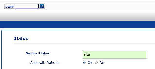 Allmän information Innan du börjar använda Säkert funktionslås 3.0 1 Du kan konfigurera inställningarna för Säkert funktionslås via en webbläsare. Gör följande innan du börjar: 1 1 Starta webbläsaren.