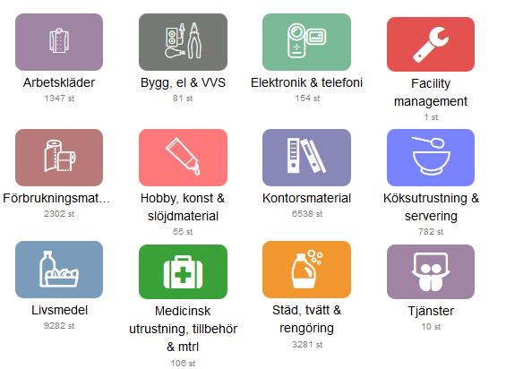 Marknadsplatsen innebär att CGI hanterar er webbshop som tjänst Beställning & Attest Inleverans Faktura Uppföljning EN MODERN WEBBSHOP FÖR INKÖP Ett gränssnitt optimerat för inköp och effektiv