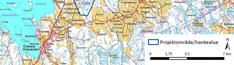 Högsta punkten på området är Klubbkärrsberget som befinner sig i projektområdets nordvästliga del. 6.