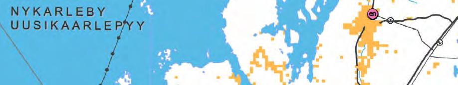 SVEVIND OY AB SANDBACKA VINDKRAFTSPARK 61 (224) Projektområde Hankealue ÜKm 0 1,5 3 6 9 12 Figur 10-5.