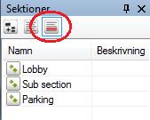 Client Användarguide Ethiris Client Sektionsutforskaren 2.4.4 Detaljerat visningsläge Figur 2.45 Sektionsutforskaren i Ethiris Client i Detaljerat visningsläge.