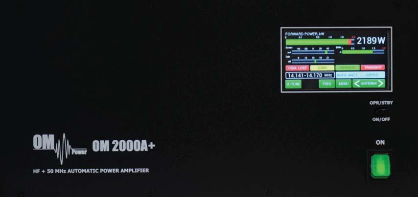 PEP,/1000 W CW utan tidsbegräsning, klarar 3:1 SWR, full QSK.