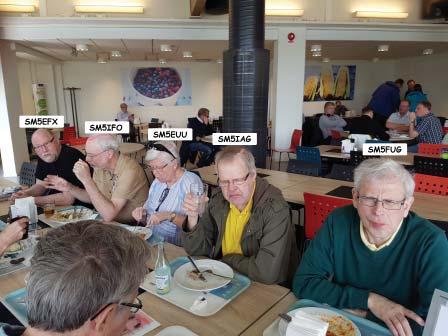 Event Fem år med Västerås Radioklubbs HAM-luncher Av SM5EFX, Anders Eidenvall För snart fem år sedan var den första HAM-lunchen i Västerås.