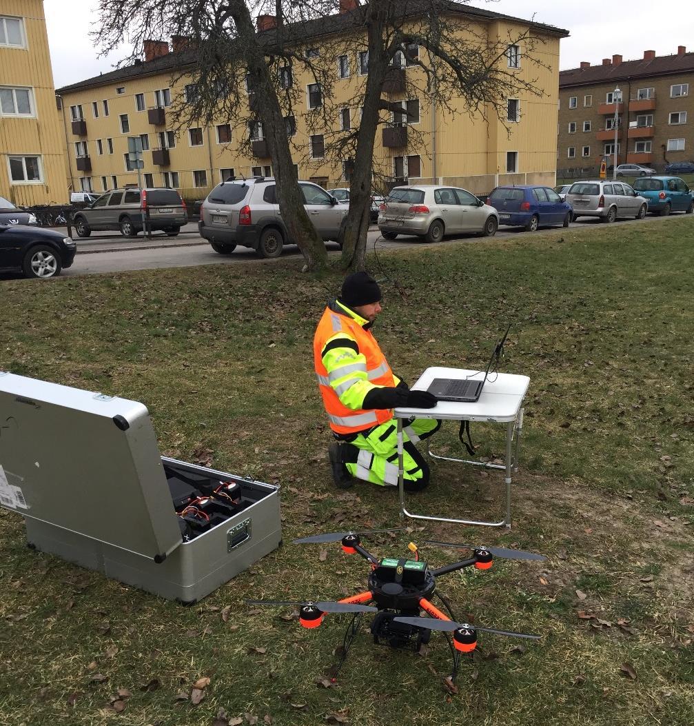 Tester genomfördes för att få koll på kvalitet Fältmätning med GPS/totalstation Laserskanningar Hård