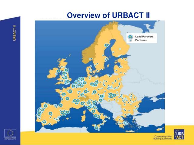 URBACT II 20072013 52 nätverk 50 städer 000