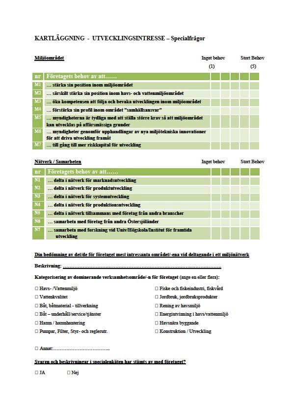 Bilaga 3: Kompletterande