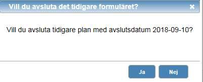 du göra det manuellt senare. Du hamnar nu i en kopia som du kan göra förändringar/tillägg i, ange ett namn på planen.