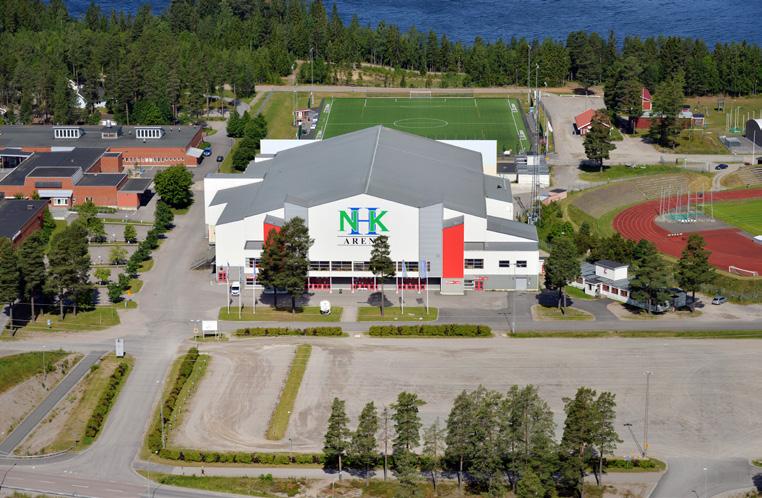 Del av strandpromenaden i Söråker. Strandpromenaden längs Klingerfjärden i Söråker har också utvecklats till ett attraktivt rekreationsområde.