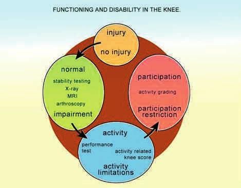 WHO ersatte 2001 sin gamla klassifikation med den modernare ICF International Classification of Functioning and health) (8).