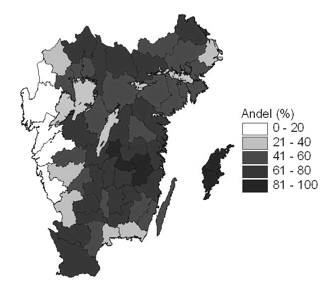 Läget avseende föryngringarna är alltså dåligt, även innan permetrinförbudet. Detta bör beaktas när resultaten av det simulerade permetrinförbudet nedan presenteras. 5.3.