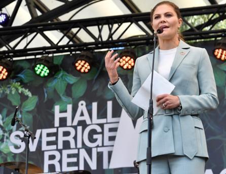 Håll Sverige Rent dagen 15 september Konsert och event i Kungsträdgården, 10.