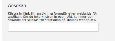 Beskrivning av vissa fält: Lediga platser Kryssa i rutan för Lediga platser och en grön prick (med texten "Denna kurs har lediga platser") kommer att visas vid kursen på folkhögskola.nu.