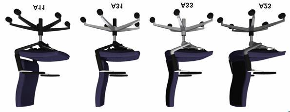 Ios Arbetsstol Artikelnummer: D-1095-DLM Finns med följande val: Klädsel: samtliga Kryss: Svart, Aluminium och Polerat (följer vissa regler) Metall färg: Svart, Aluminium och Krom (följer vissa