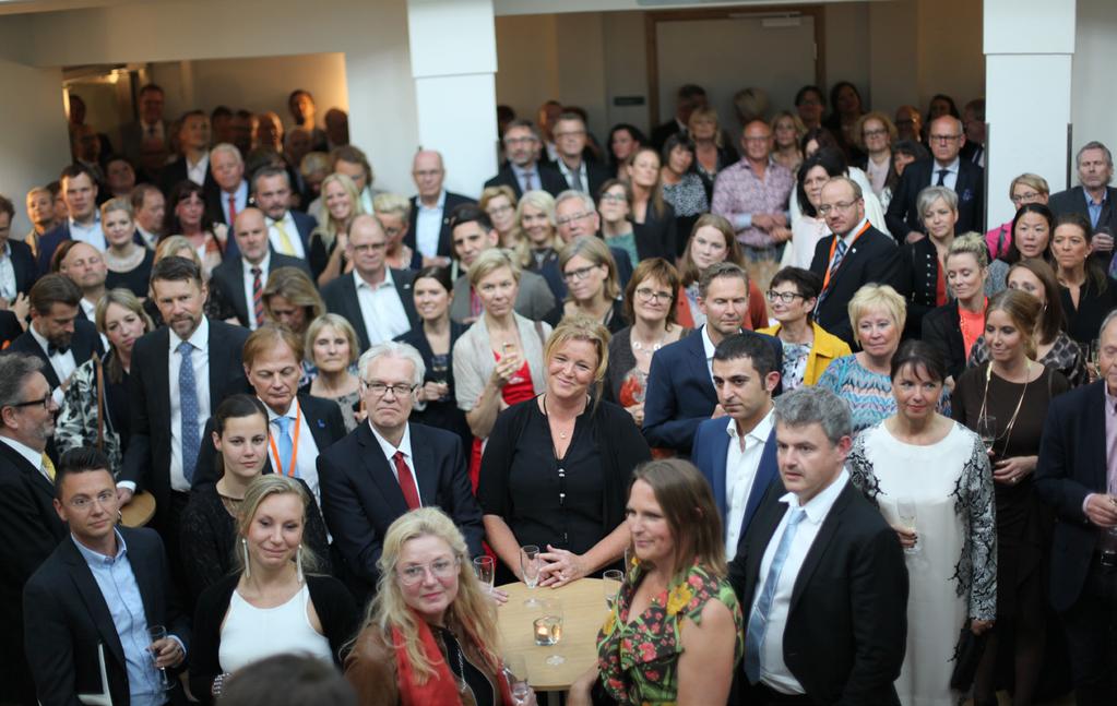 Kvällen innan var det på Örebro Slott.
