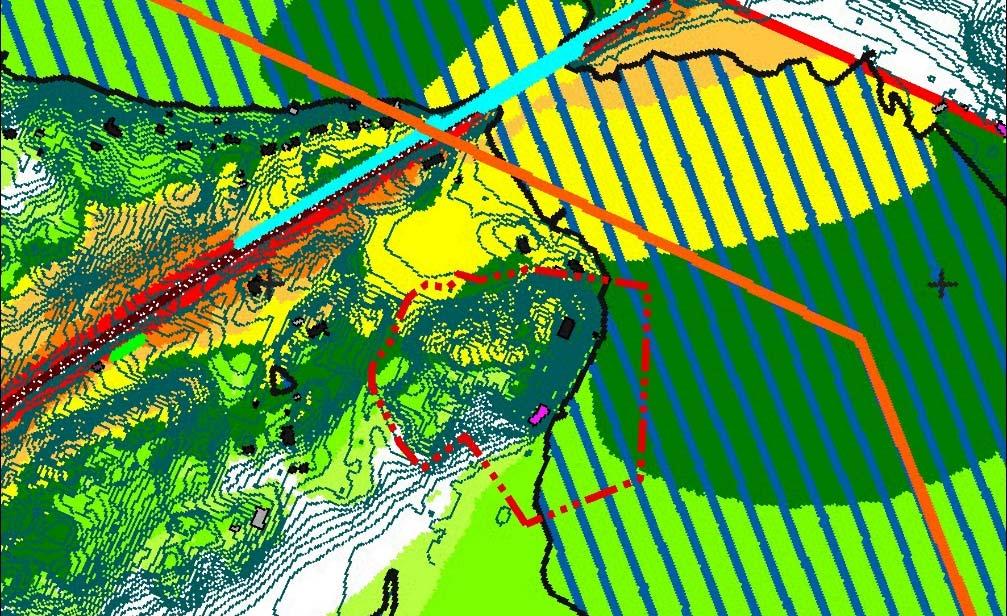 34 minst i korsningen mellan Sarvviksvägen och Sarvviksstigen. Sarvviks parkvägs cirkulationsplats kapacitet räcker bra till för den prognostiserade situationen.