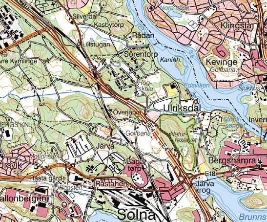 Faunapassage vid Igelbäcken i Ulriksdal Föreliggande förstudie avser planerad faunapassage vid Ulriksdals slott i Igelbäcken.