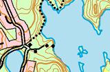 Längs det undersökta området utgörs