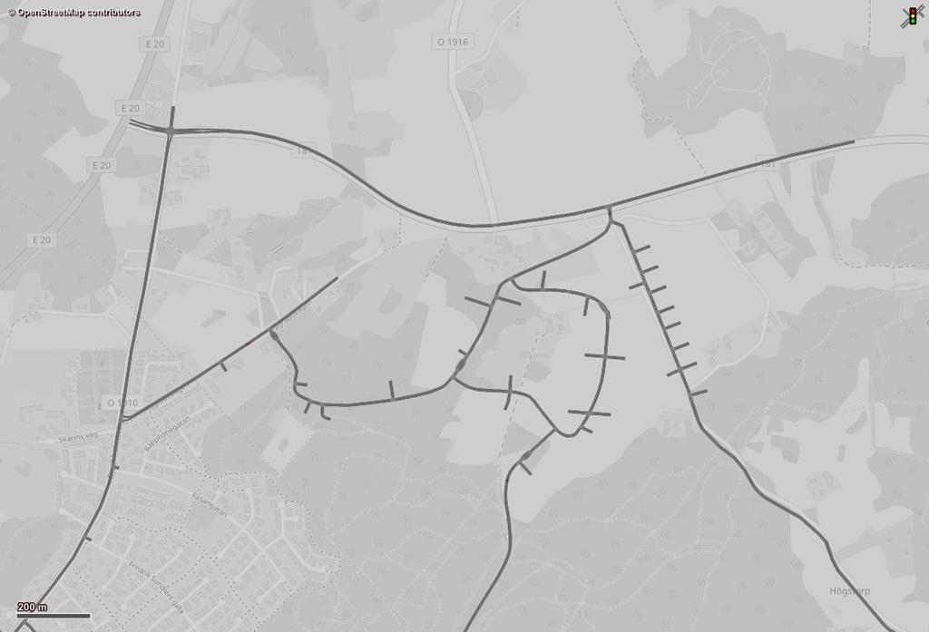4.3 UTFORMNING AV FRAMTIDA VÄGNÄT I etapp 1 och 2 planeras Fagrabovägen som den främsta kopplingen till Fagrabo.