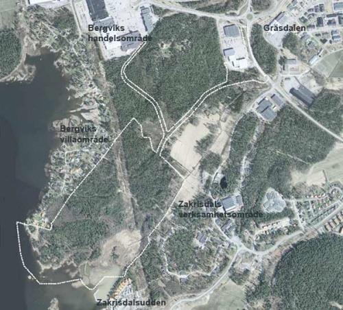 Bilaga 2: Plankarta Katrineberg Plankarta med referenspunkter.