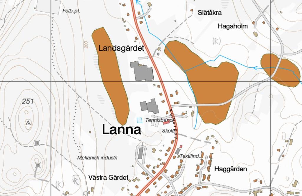 Samrådshandling Geotekniska förhållanden Marken inom planområdet består enligt SGU:s (Sveriges geologiska undersöknings) översiktliga jordartskartering av isälvssediment.