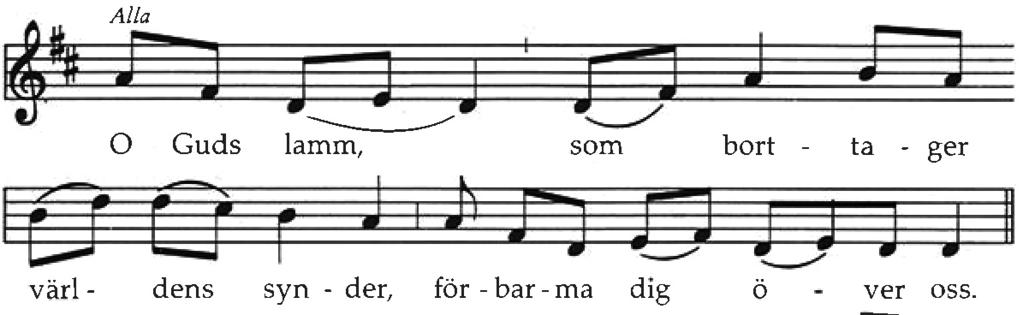 och uppenbara hans liv till fred och läkedom för alla människor. (Ev. något aktuellt böneämne) Din är äran och härligheten från evighet till evighet.